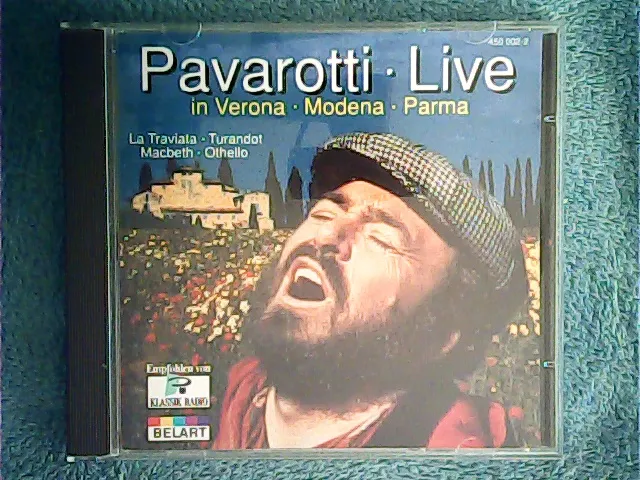 [MC-009432] Luciano Pavarotti - Live In Verona, Modena, Parma