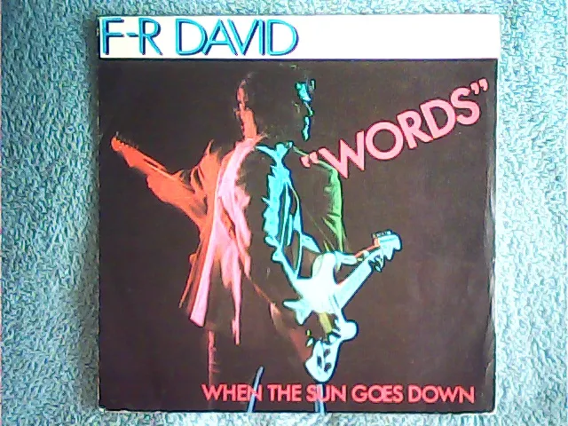 [MV-009818] F.R. David - Words