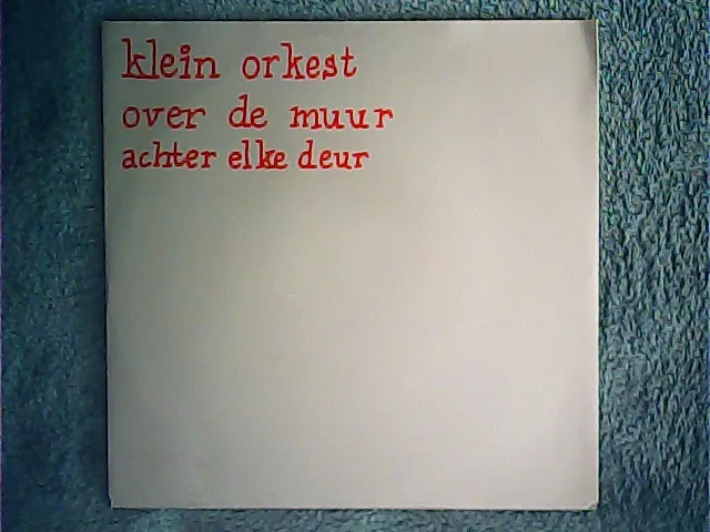 [MV-009871] Klein Orkest - Over De Muur