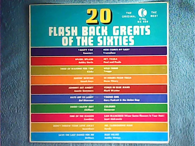 [MV-010040] K-Tel - Flash Back Greats Of The Sixties
