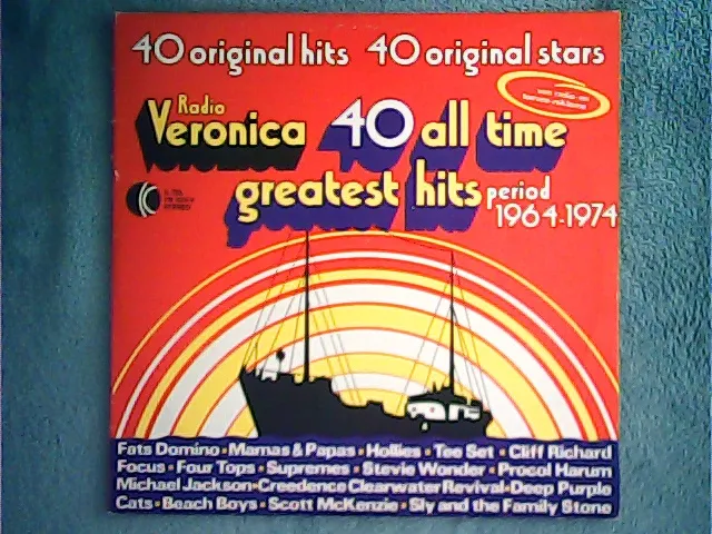 [MV-010323] Radio Veronica 40 All Time Greatest Hits Period 1964-1974
